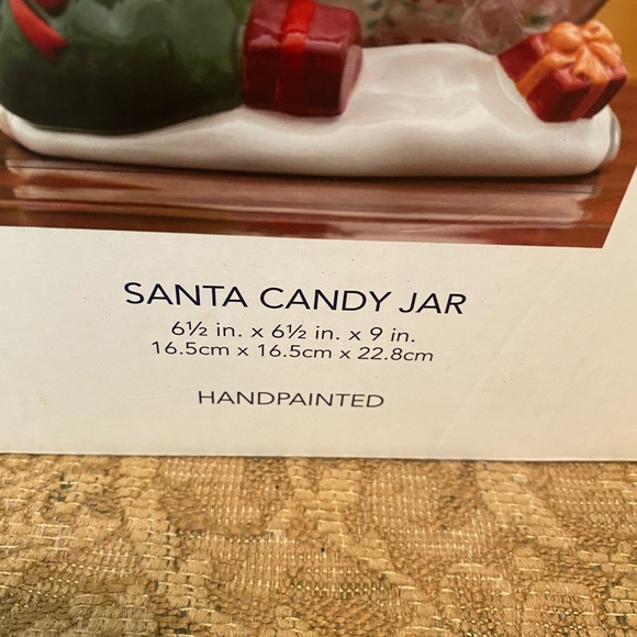 The Main Ingredients Ceramic Santa Claus CandyJar - Picture 2 of 10